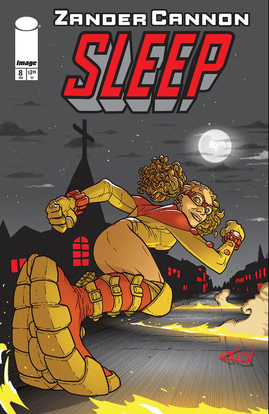Sleep #7 Cover C Variant Zander Cannon Youngblood Team Up Cover