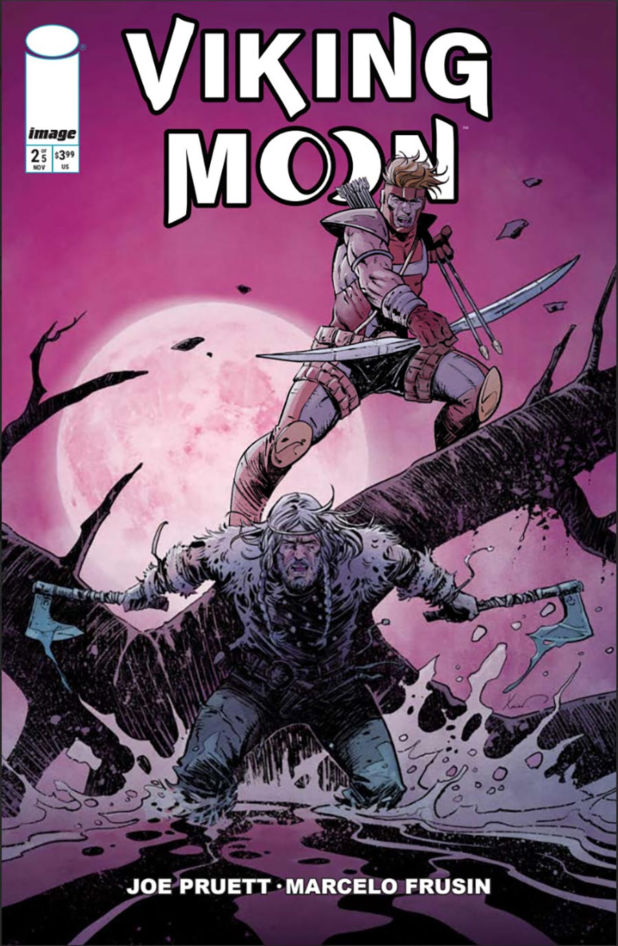 Viking Moon #2 Cover E Variant Phillippe Xavier Youngblood Team Up Cover