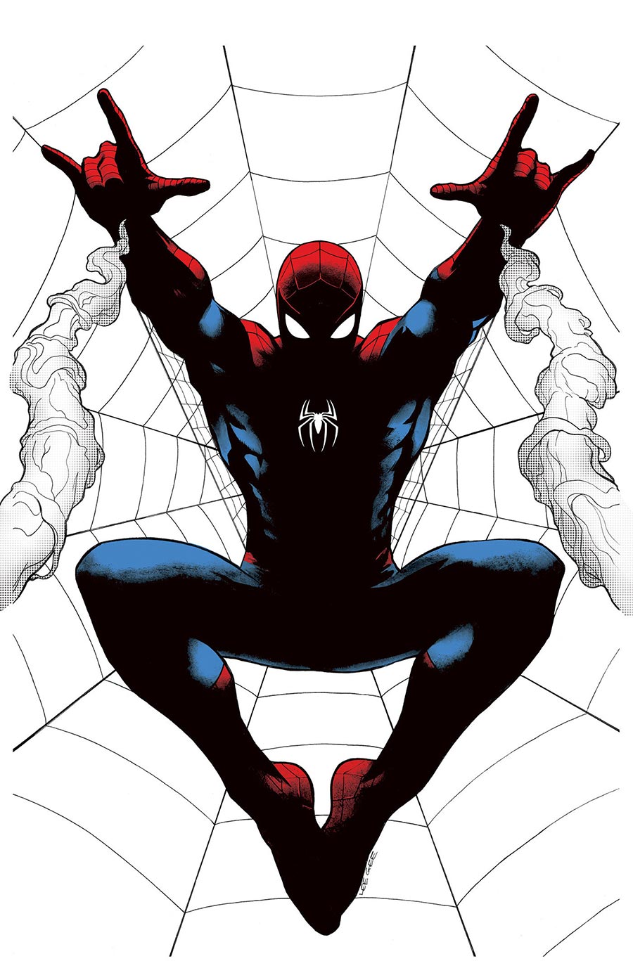 Amazing Spider-Man Torn #1 Cover L 2nd Ptg Incentive Lee Garbett Virgin Variant Cover