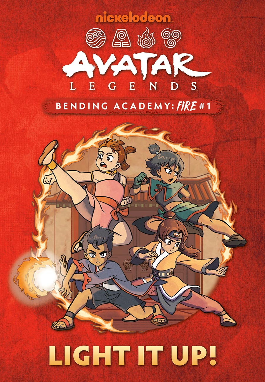 Avatar Legends Bending Academy Fire Vol 1 Light It Up HC
