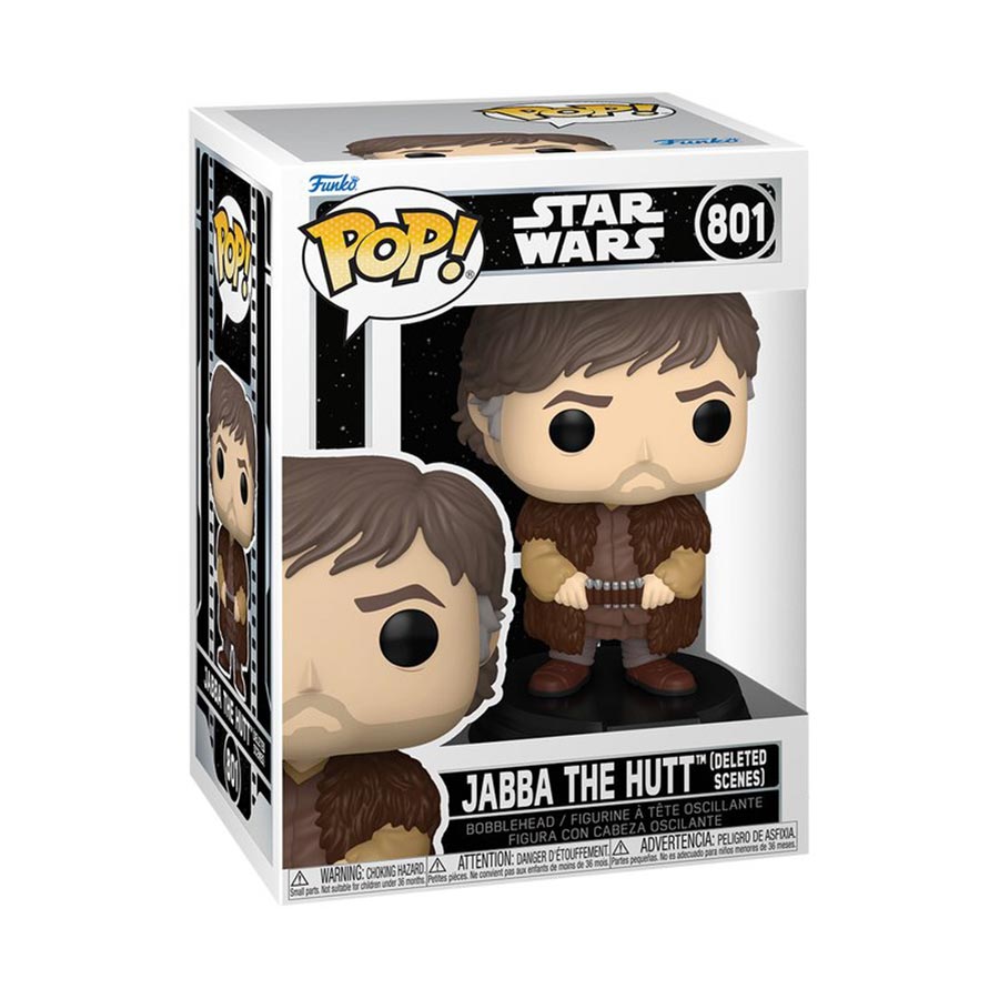 POP Star Wars Jabba The Hutt Deleted Scenes Vinyl Bobble Head
