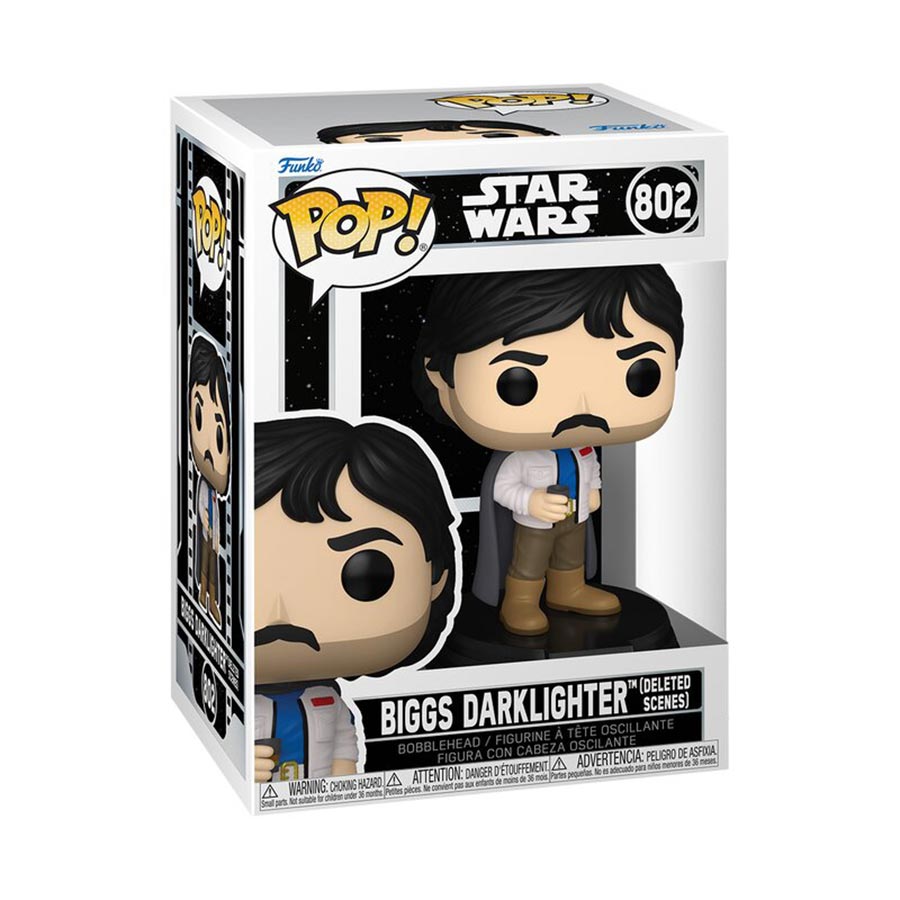 POP Star Wars Biggs Darklighter Deleted Scenes Vinyl Bobble Head