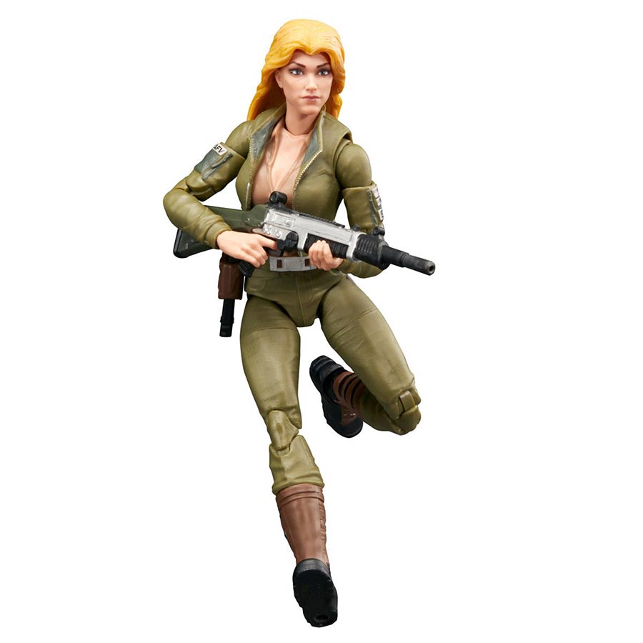 GI Joe Classified Series Retro Cardback Cover Girl 6-Inch Action Figure