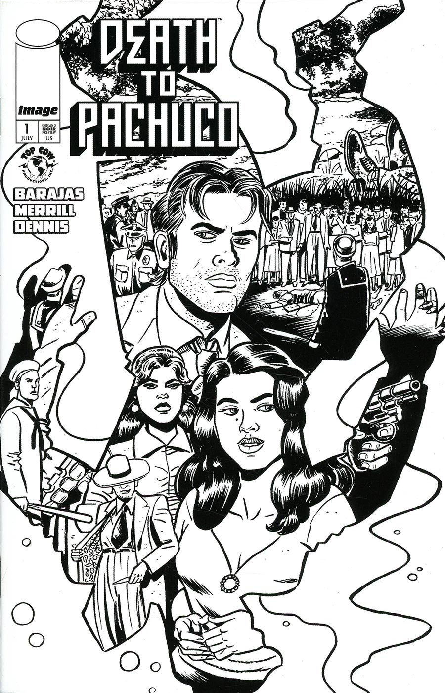 Death To Pachuco Chicano Noir Preview Ashcan #1
