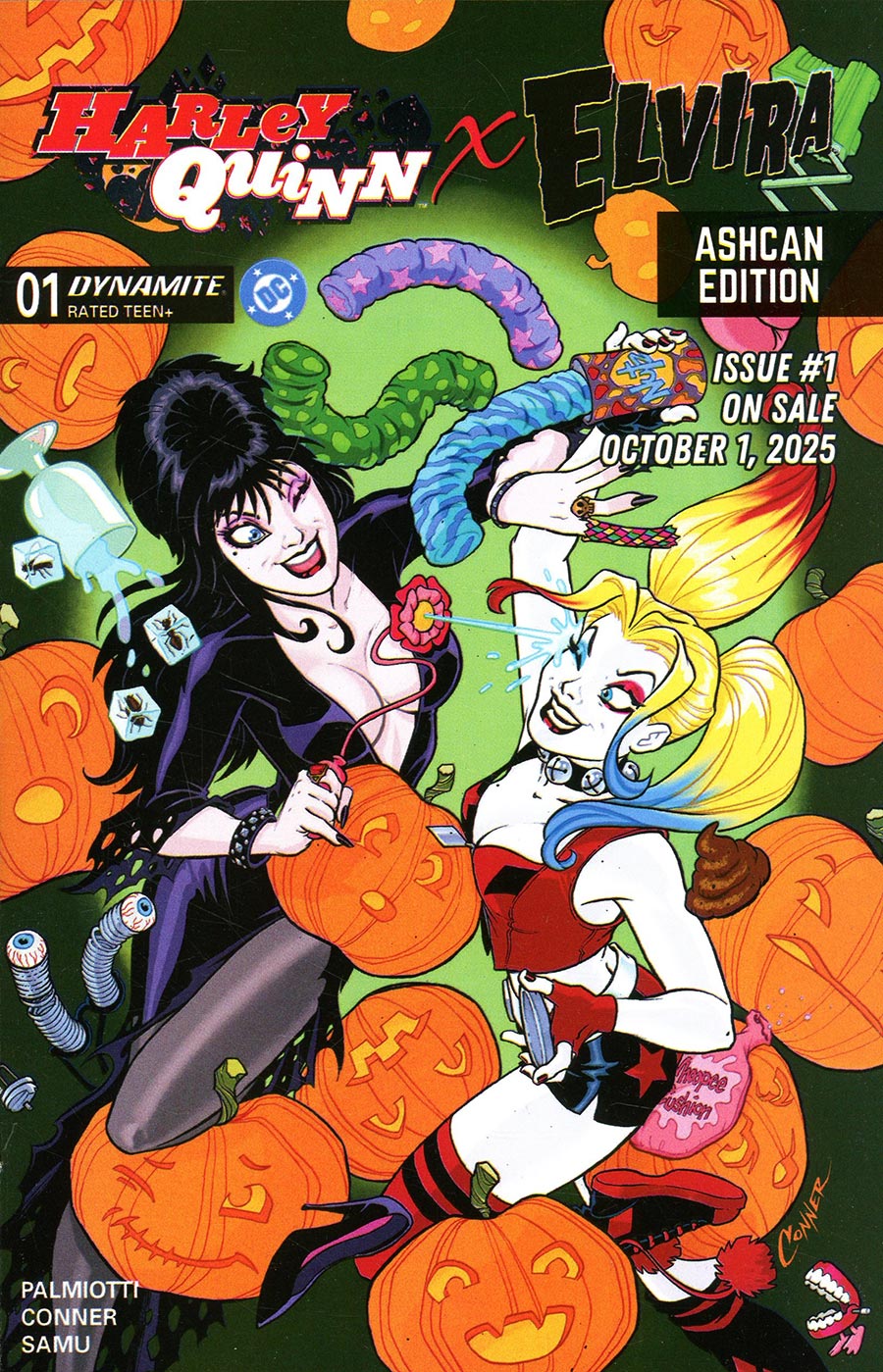 Harley Quinn X Elivra Ashcan Edition #1