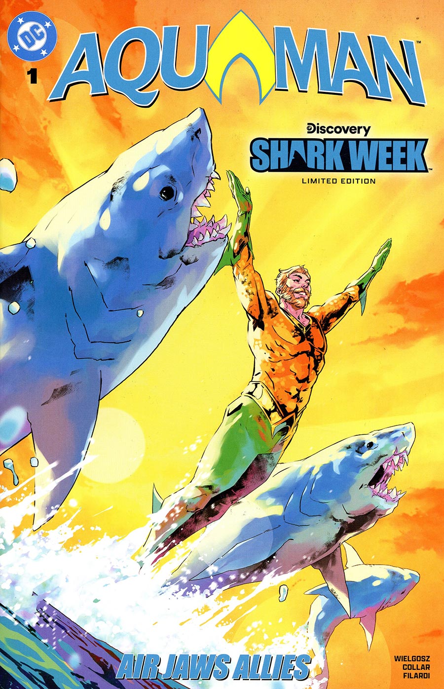 Aquaman Discovery Shark Week Limited Edition - Air Jaws Allies #1