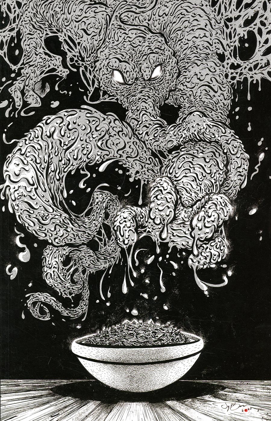 Untold Tales Of Chex Quest Anthology #1 Cover B Tyler Bence B&W Variant Cover