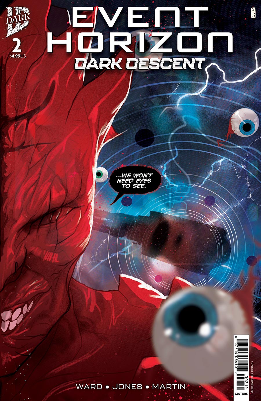 Event Horizon Dark Descent #2 Cover D 2nd Ptg Christian Ward Variant Cover