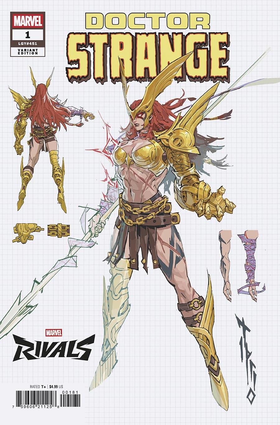 Doctor Strange Vol 7 #1 Cover E Variant NETEASE Games Marvel Rivals Cover