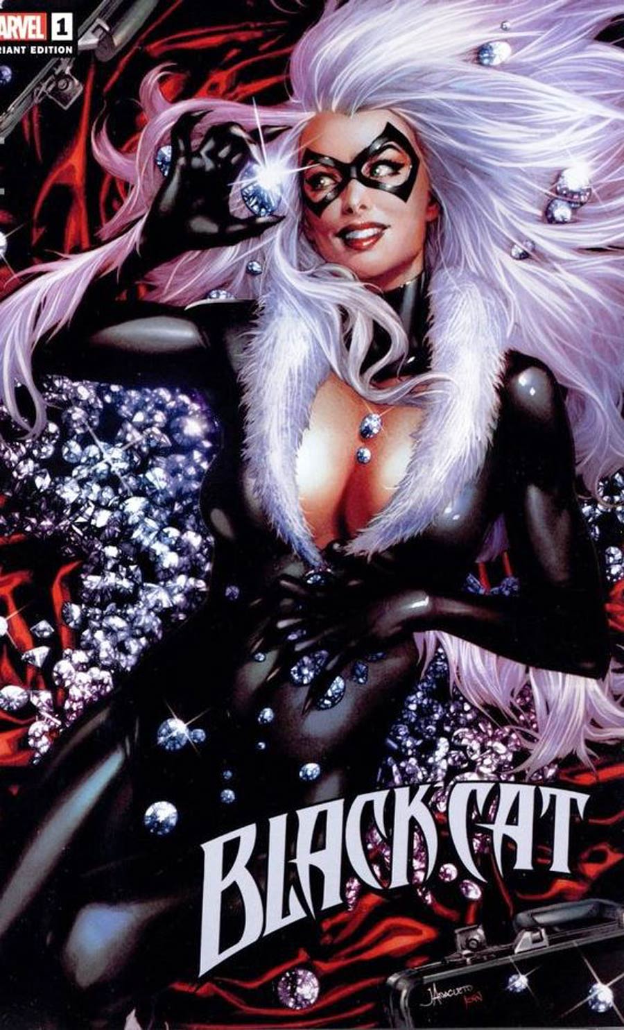 Black Cat #1 Cover T Jay Anacleto Variant Cover