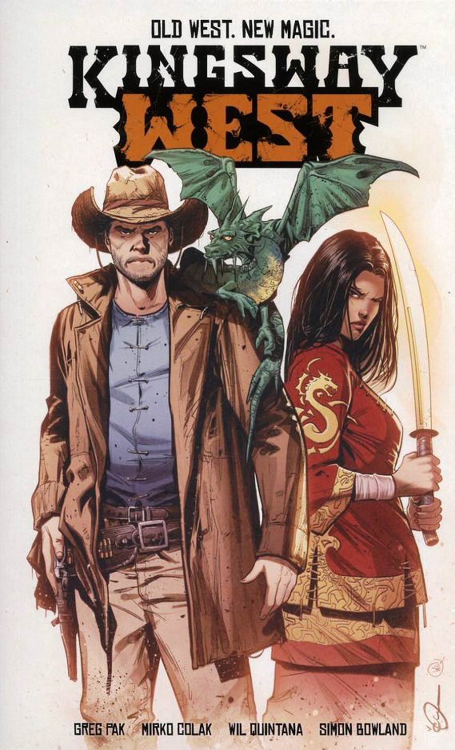 Kingsway West Sampler Signed by Greg Pak (W/CoA)