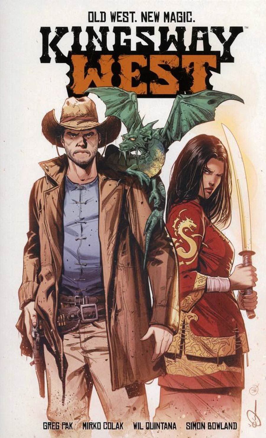 Kingsway West Sampler Signed by Greg Pak (W/o CoA)