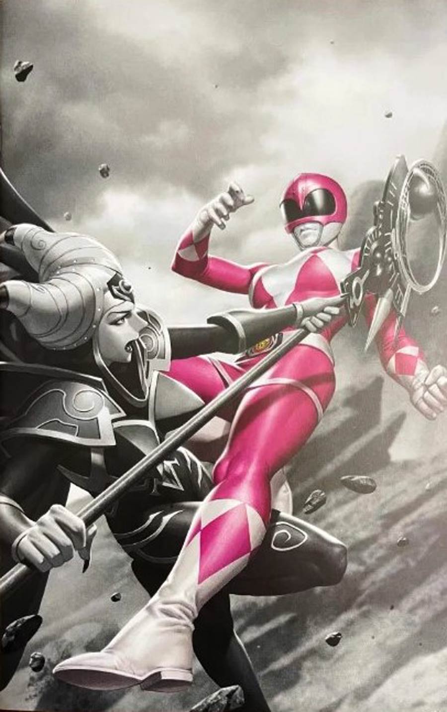 Mighty Morphin Power Rangers (BOOM Studios) #50 Cover J Torpedo Comics Virgin Exclusive