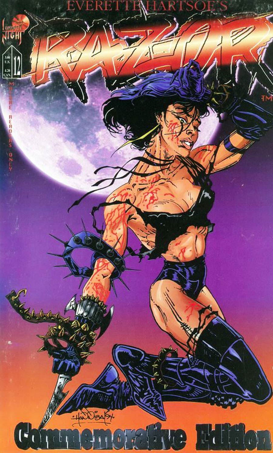 Razor #12 Cover B Commemorative Edition