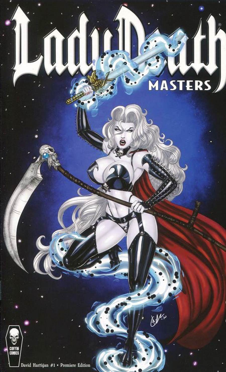 Lady Death Masters #1 Premiere Edition Cover D David Harrigan Cover