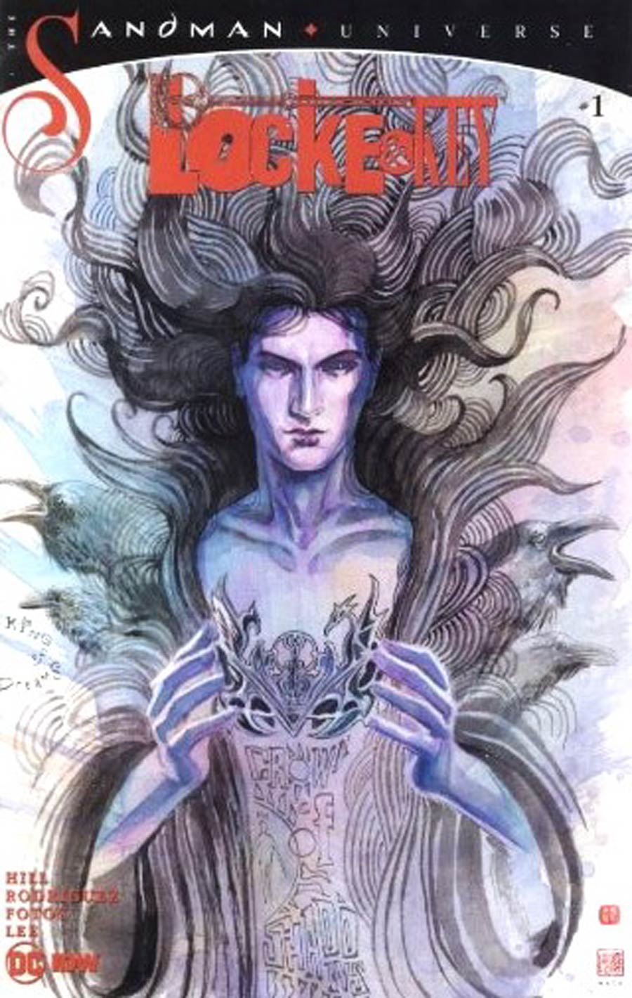 Locke & Key Sandman Hell & Gone #1 Cover F Scorpion Comics Exclusive Variant Cover