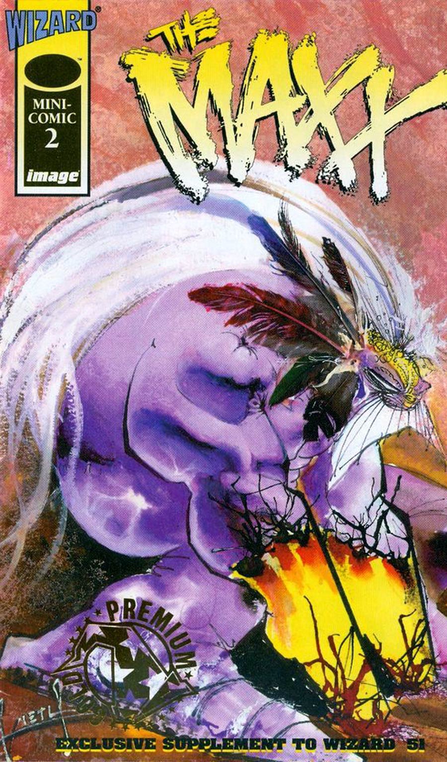 Maxx Mini-Comic #2 Cover B Premium Gold Edition 