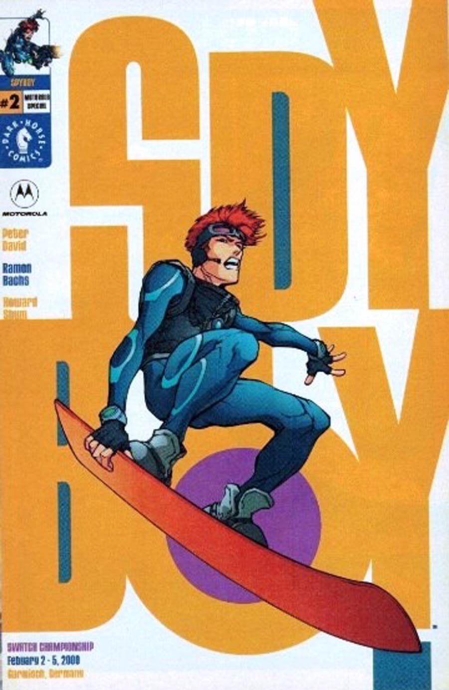 Spyboy #2 Cover B Motorola Special 