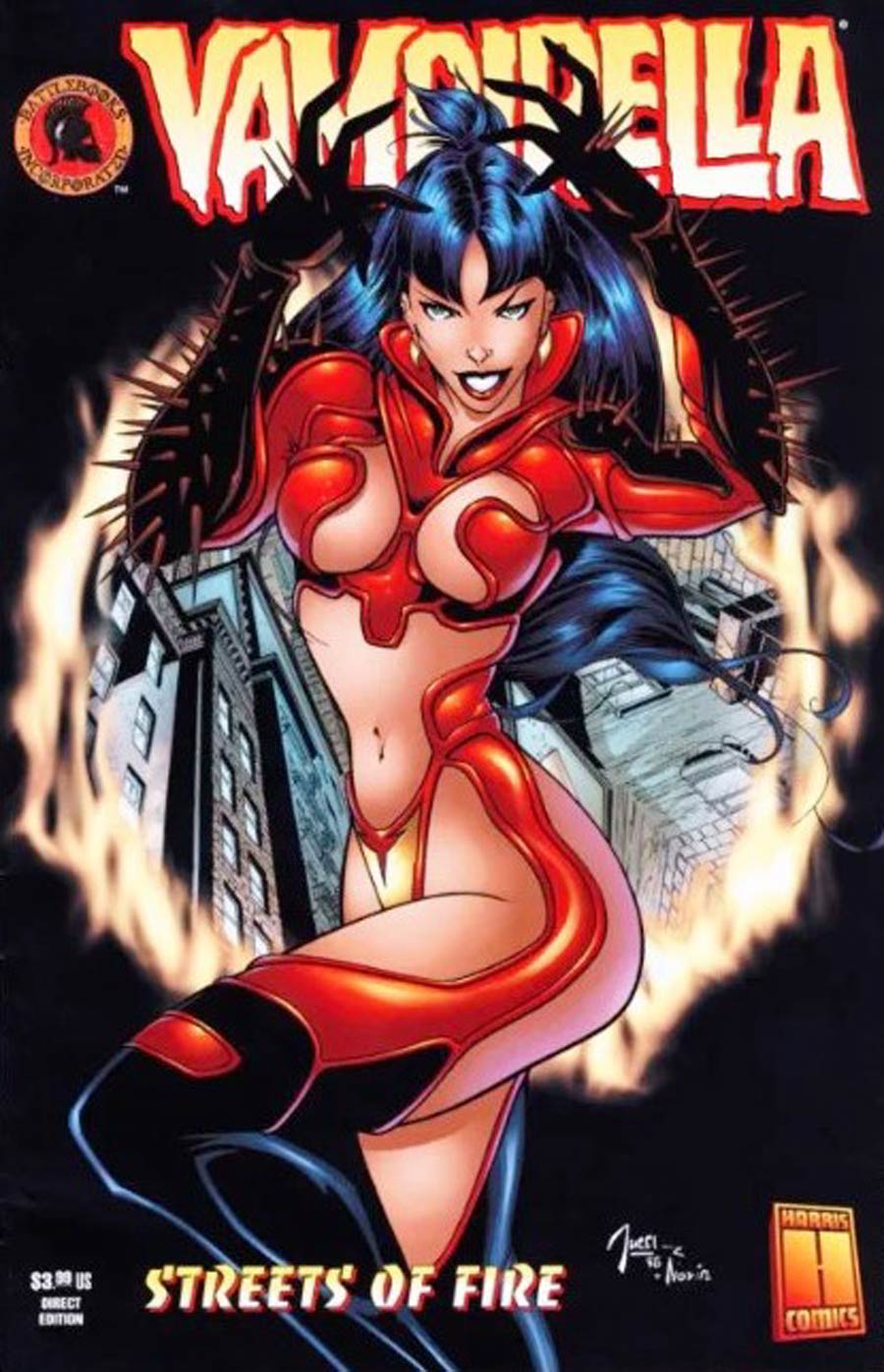 Vampirella: Hell on Earth Battlebook - Streets of Fire #1 Cover A