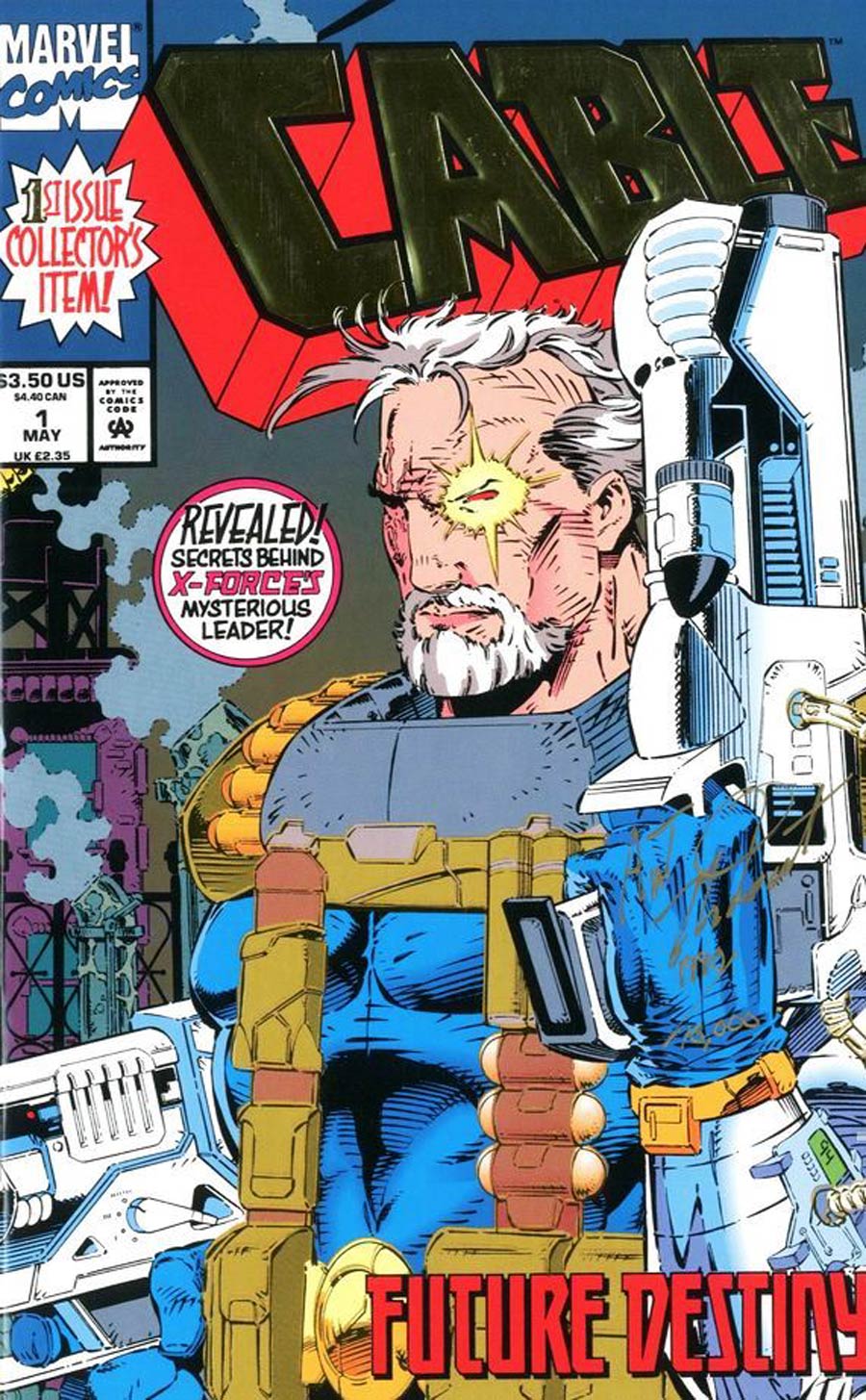 Cable #1 Cover B Signed by Art Thibert (W/CoA)