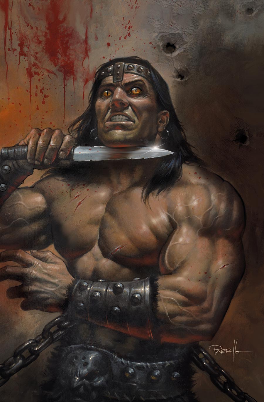 Conan The Barbarian Scourge Of The Serpent #4 Cover E Variant Lucio Parrillo Virgin Cover