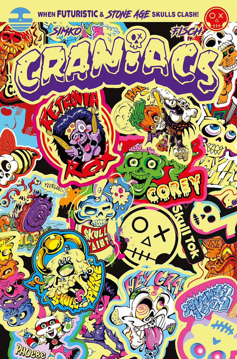 Craniacs #3 Cover D Variant Joe Simko Glow-In-The-Dark Cover