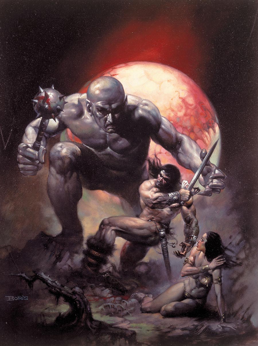 Savage Sword Of Conan Reforged #2 Cover D Variant Boris Vallejo Virgin Cover