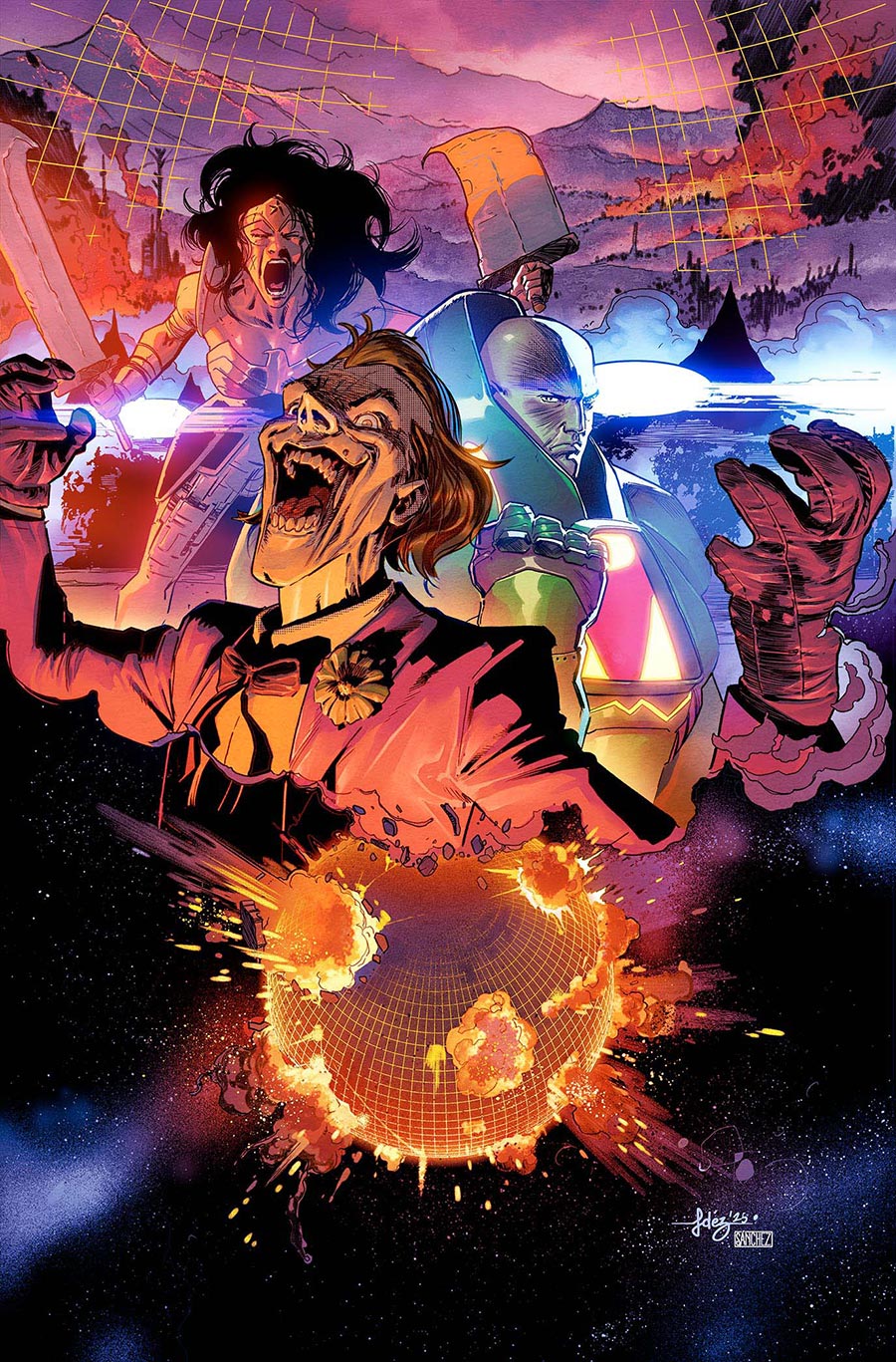 DC K.O. #3 Cover A Regular Javier Fernandez Acetate Cover (DC All In)