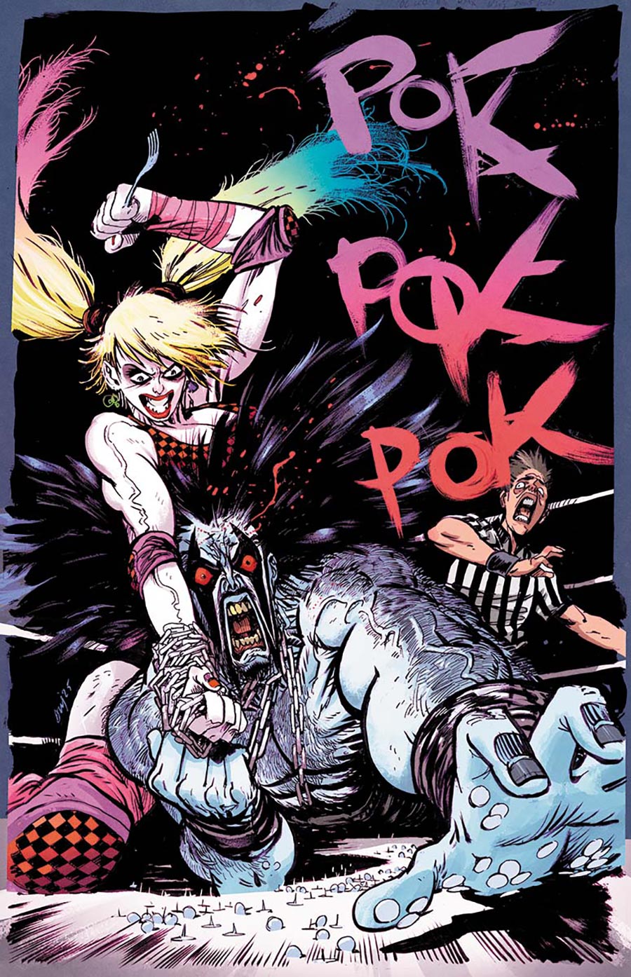 DC K.O. #3 Cover B Variant Daniel Warren Johnson Card Stock Cover (DC All In)