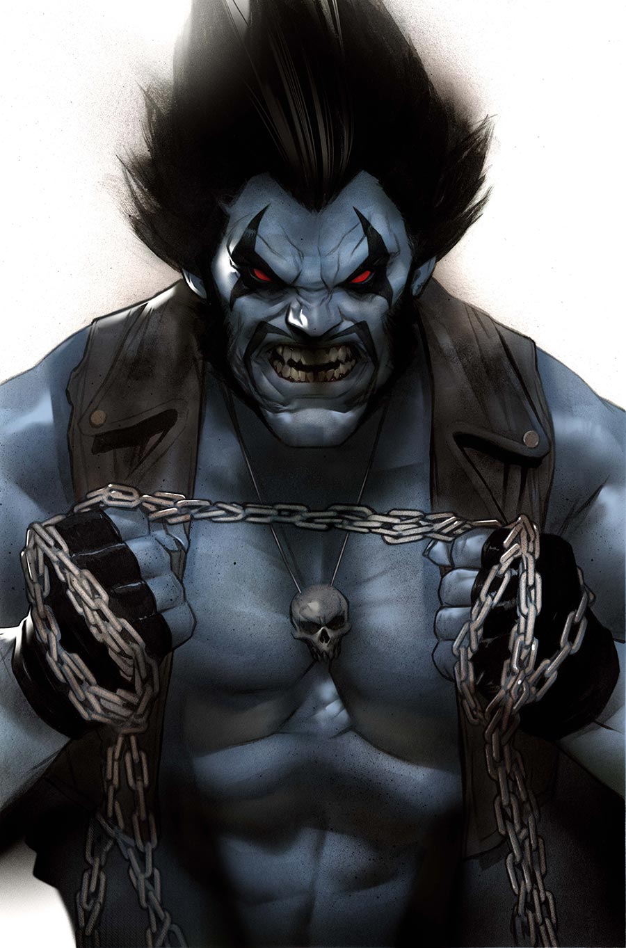 DC K.O. #3 Cover H Variant Ben Oliver Face-Off Card Stock Cover (DC All In)