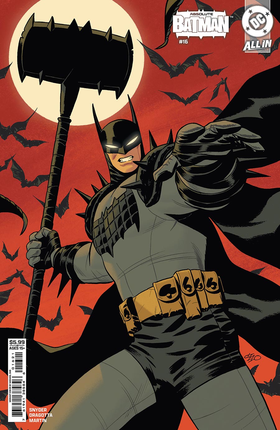 Absolute Batman #16 Cover B Variant Michael Cho Card Stock Cover (DC All In)