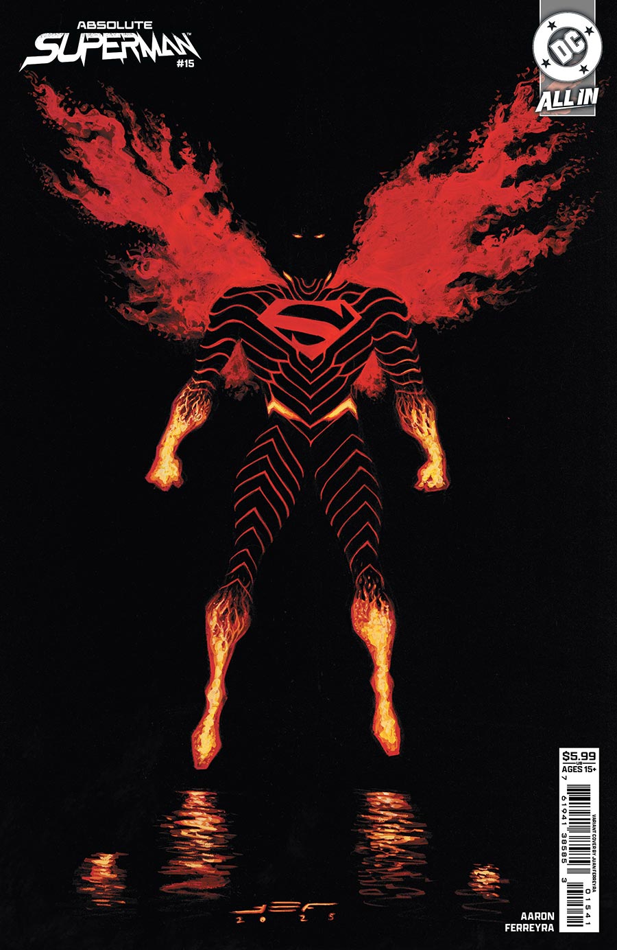 Absolute Superman #15 Cover D Variant Juan Ferreyra Card Stock Cover (DC All In) (Limit 1 Per Customer)