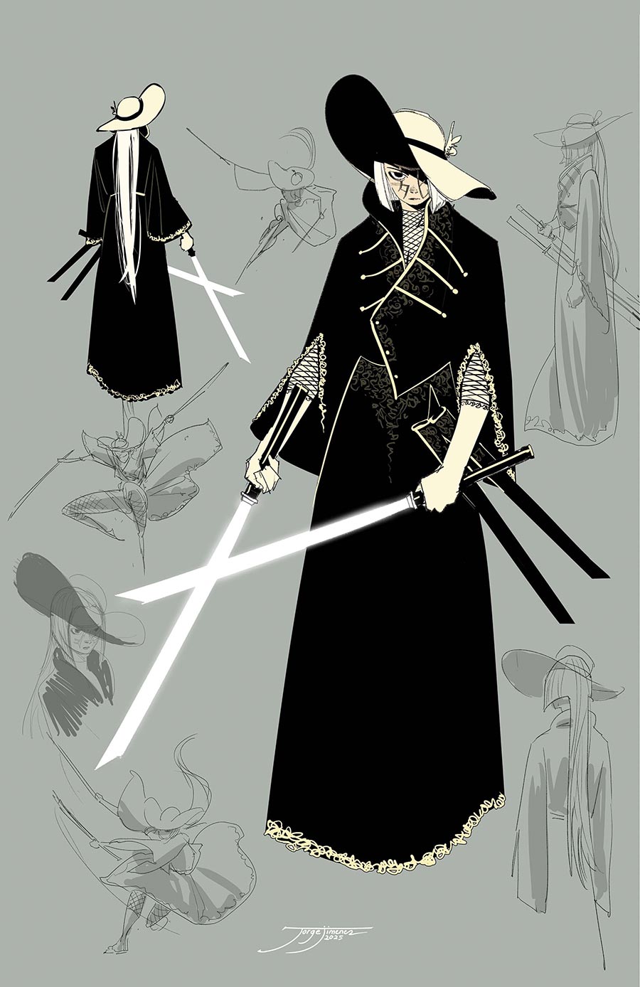 Batman Vol 4 #5 Cover G Variant Jorge Jimenez Lady Death Man Design Card Stock Cover (DC All In)