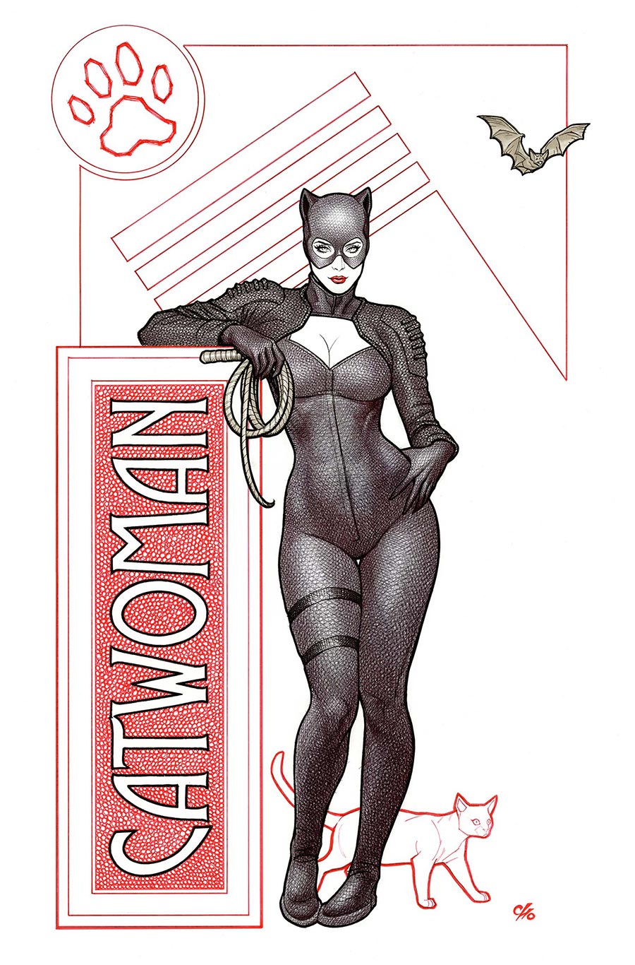 Catwoman Vol 5 #83 Cover B Variant Frank Cho Card Stock Cover (DC All In)