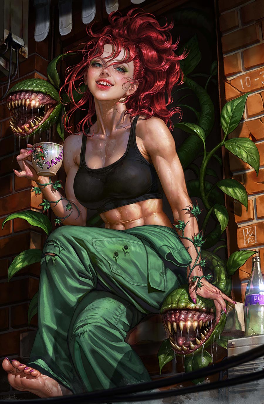 Poison Ivy #40 Cover C Variant Kyuyong Eom Card Stock Cover (DC All In)