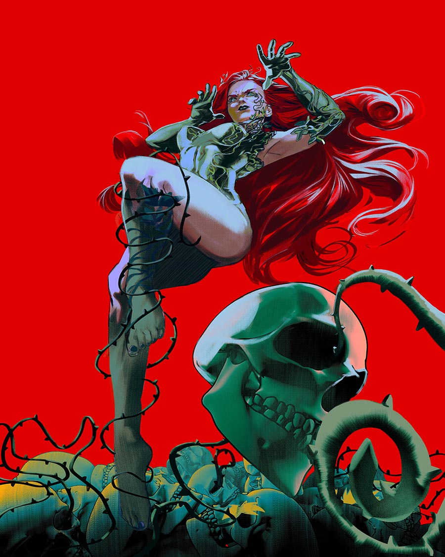 Poison Ivy #40 Cover E Variant Diberkato Card Stock Cover (DC All In)