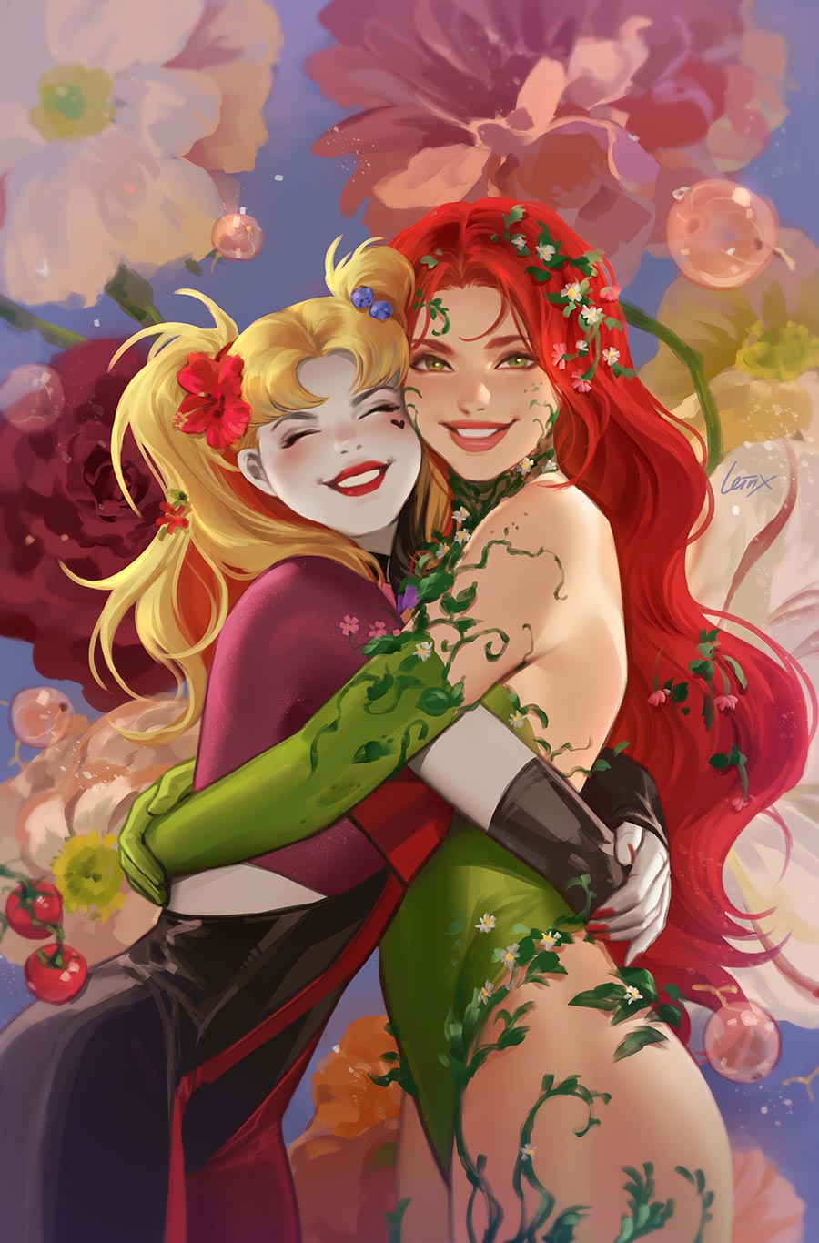 Harley And Ivy Life And Crimes #3 Cover B Variant Lesley Leirix Li Card Stock Cover (DC All In)