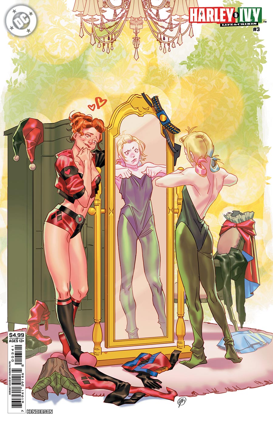 Harley And Ivy Life And Crimes #3 Cover D Variant Yasmine Putri Card Stock Cover (DC All In)