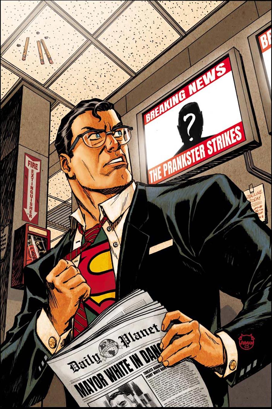 Superman Unlimited #9 Cover A Regular Dave Johnson Cover (DC All In)