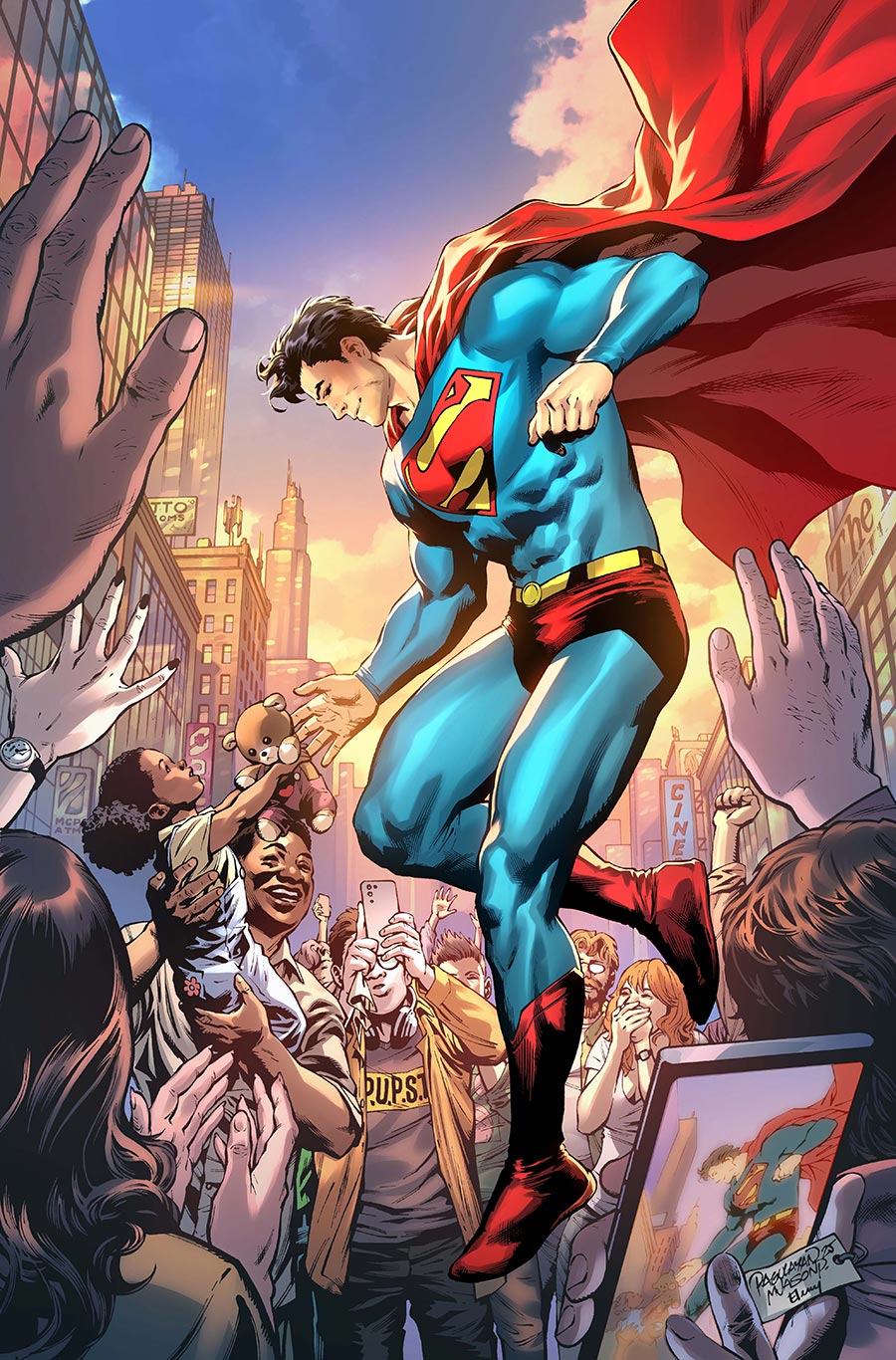 Superman Unlimited #9 Cover D Variant Carlo Pagulayan & Jason Paz Card Stock Cover (DC All In)