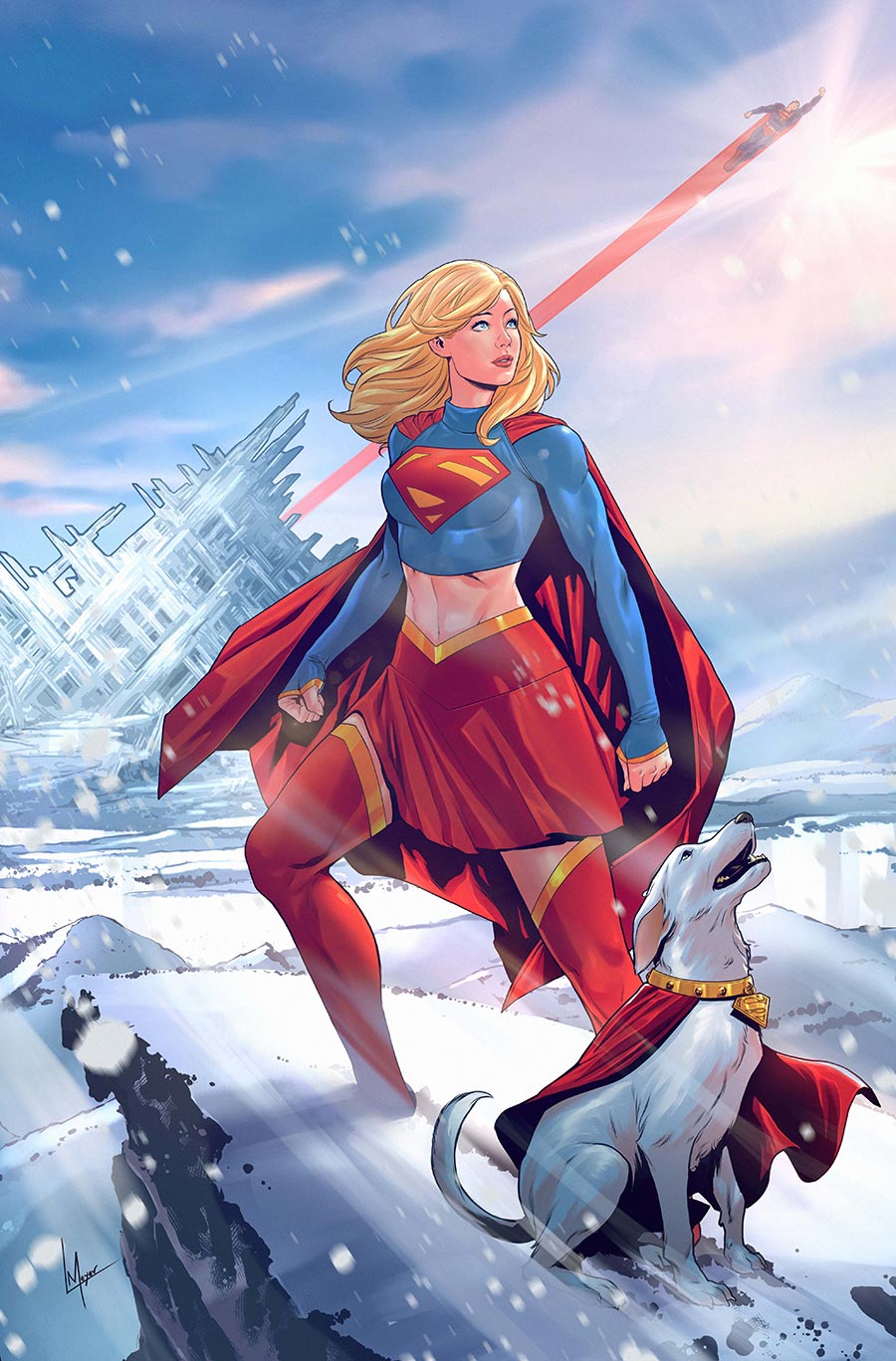 Supergirl Vol 8 #9 Cover D Variant Lucas Meyer Card Stock Cover (DC All In)