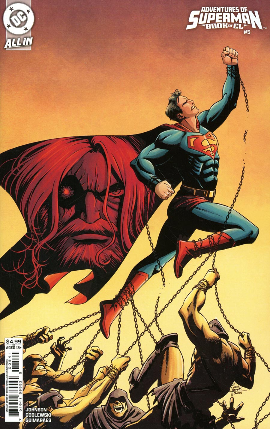 Adventures Of Superman Book Of El #5 Cover D Variant Corin Howel Card Stock Cover (DC All In)