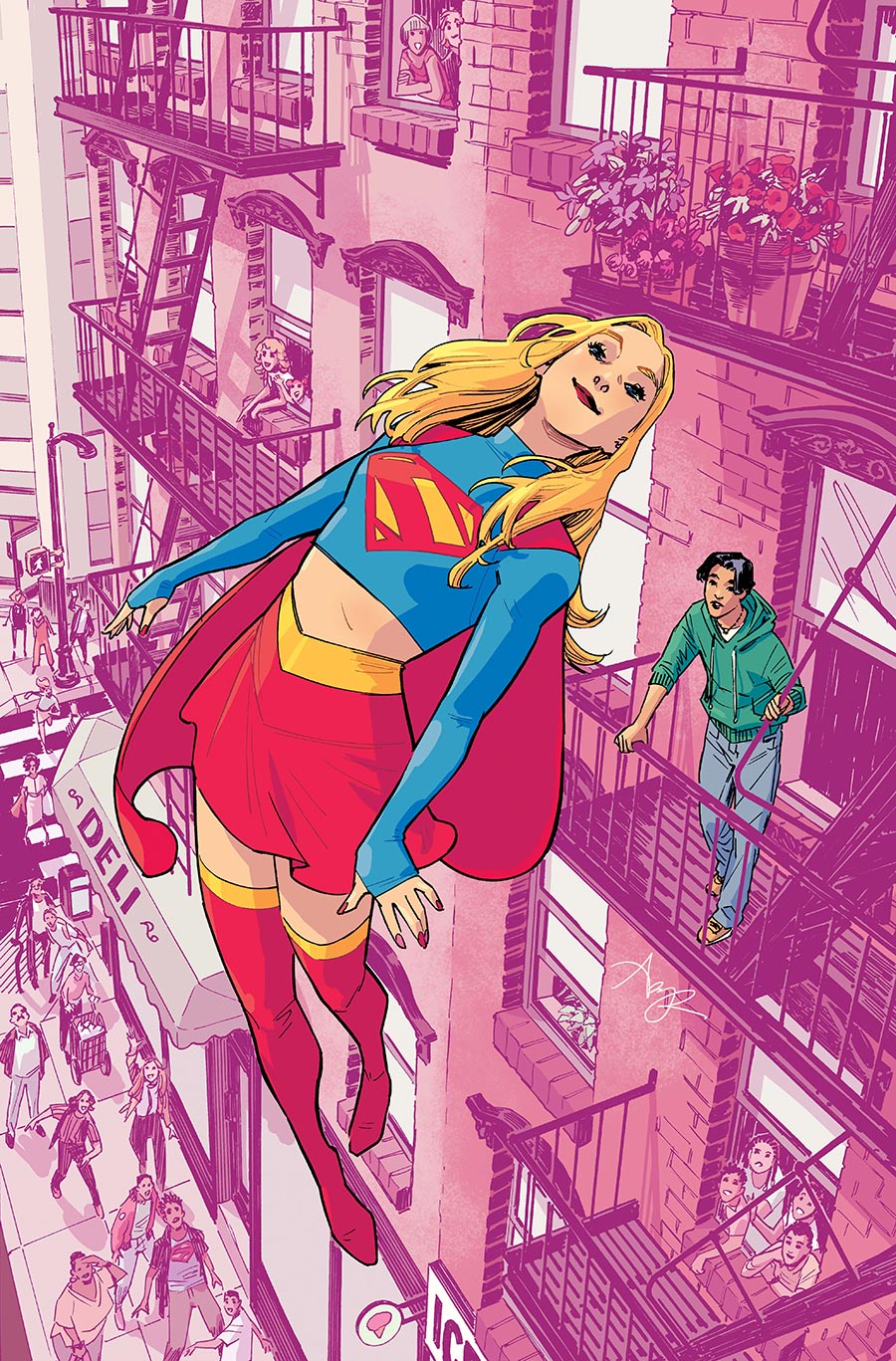 DCs Supergirl Next Door #1 (One Shot) Cover A Regular Amy Reeder Cover (DC All In)