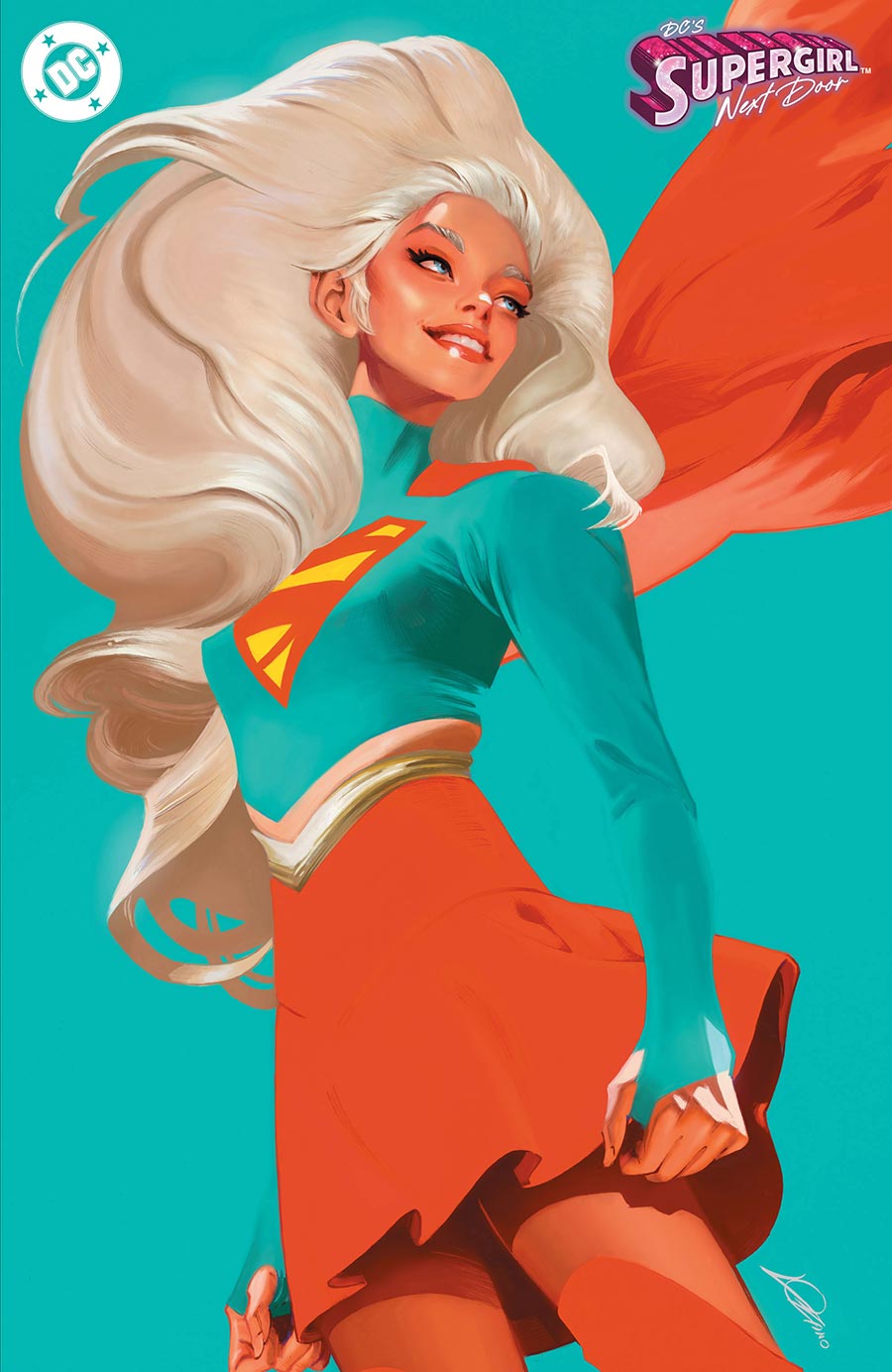DCs Supergirl Next Door #1 (One Shot) Cover B Variant Alexander Lozano Cover (DC All In)
