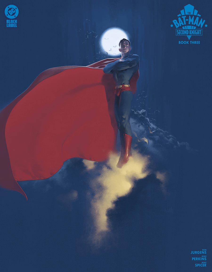 The Bat-Man Second Knight #3 Cover B Variant Marc Aspinall Card Stock Cover