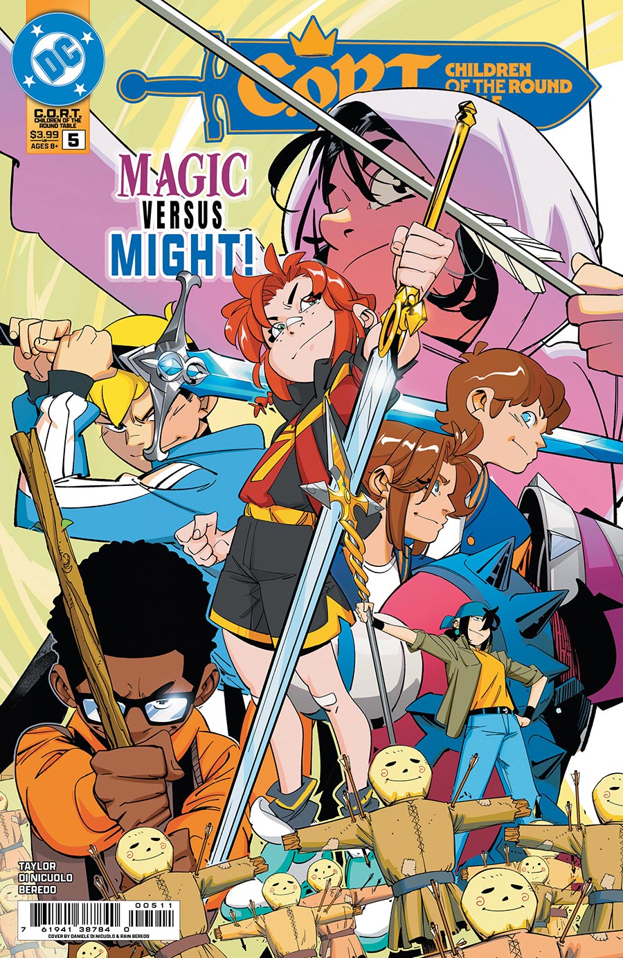 C.O.R.T. Children Of The Round Table #5 Cover A Regular Daniele Di Nicuolo Cover