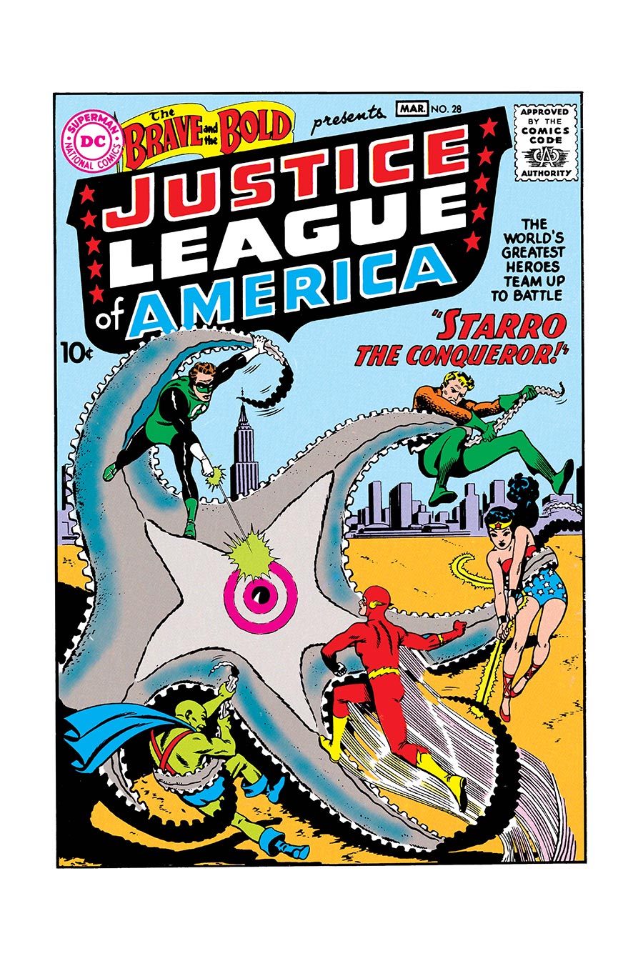 Brave And The Bold #28 Facsimile Edition Cover A Regular Mike Sekowsky Cover (2026 Edition)