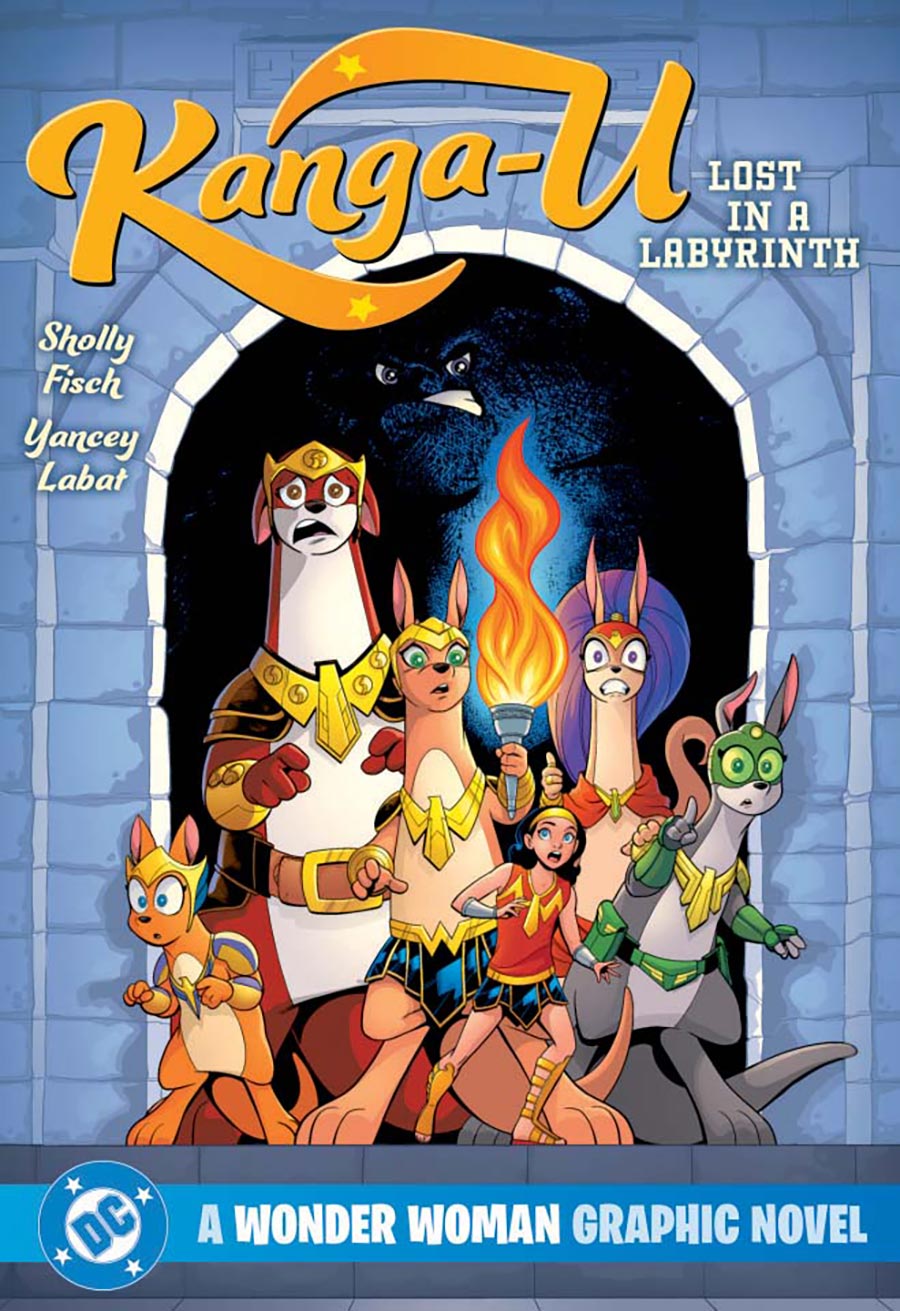 Kanga-U Lost In A Labyrinth A Wonder Woman Graphic Novel TP