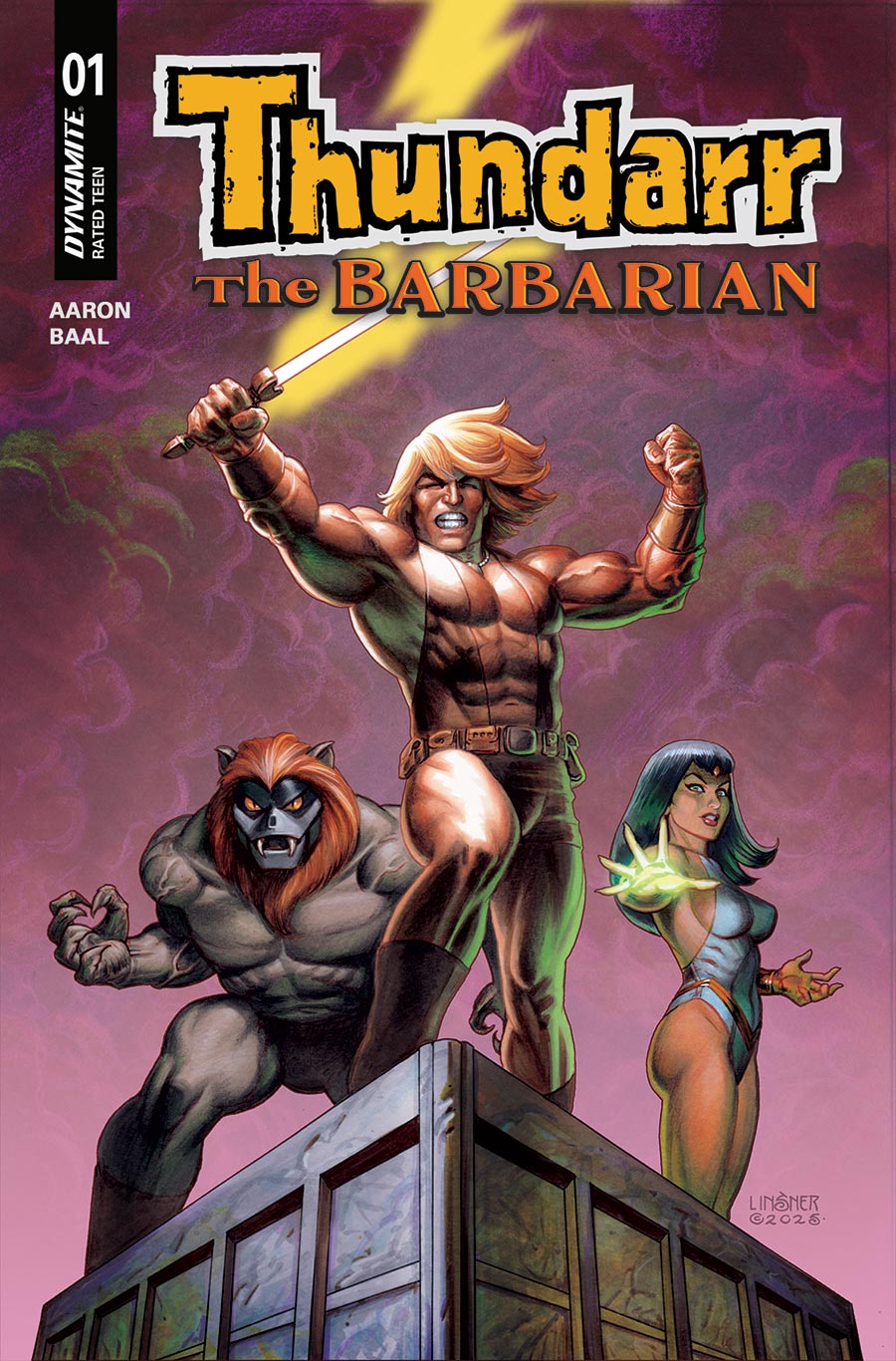 Thundarr The Barbarian #1 Cover D Variant Joseph Michael Linsner Cover