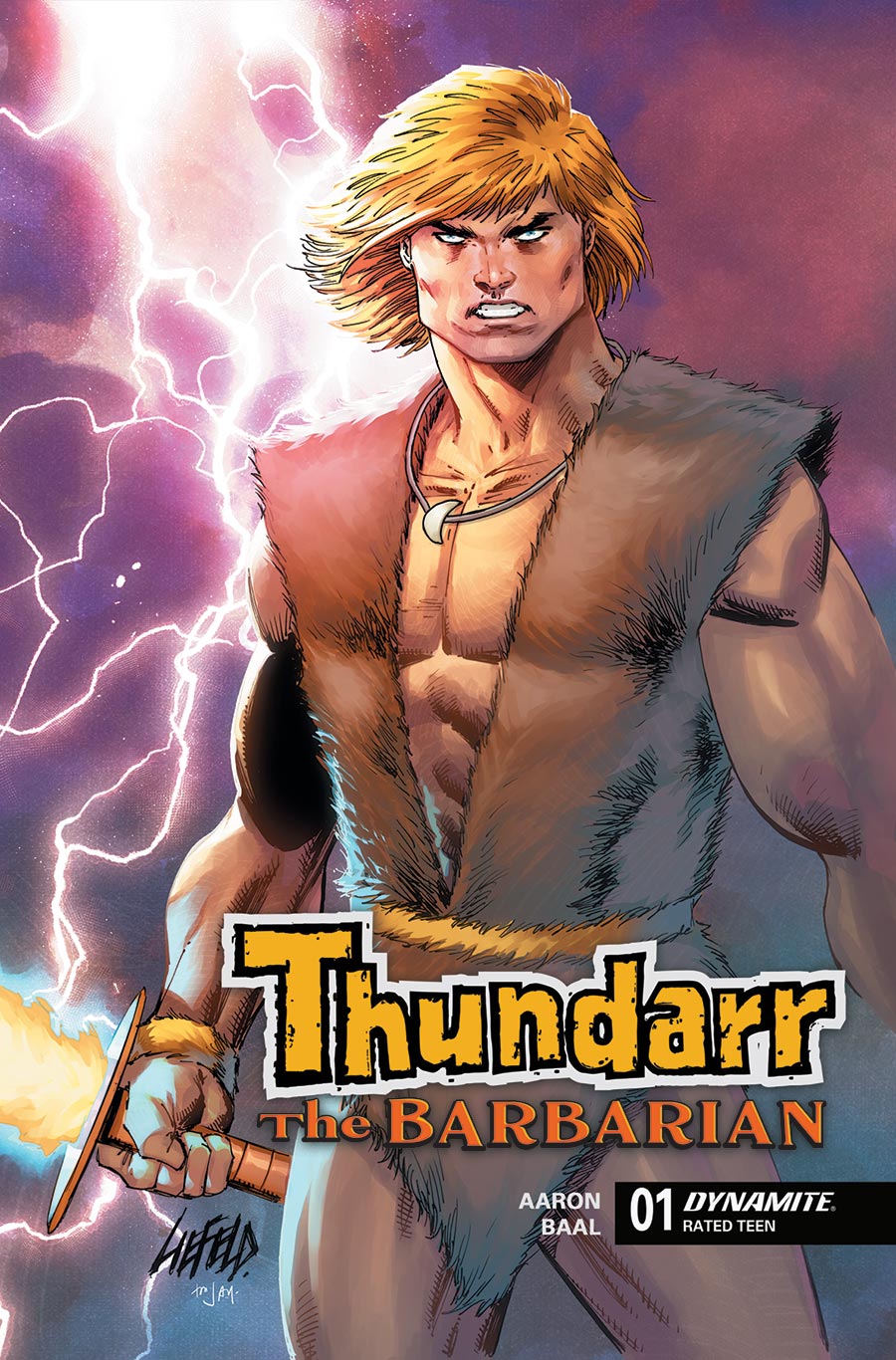 Thundarr The Barbarian #1 Cover E Variant Rob Liefeld Cover